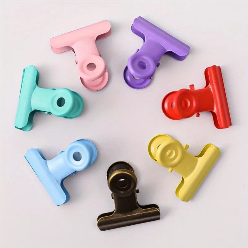 10-Pack Metal Multifunction Clips – Food, File & Photo Clamps Multifunction Bag Clips Babs