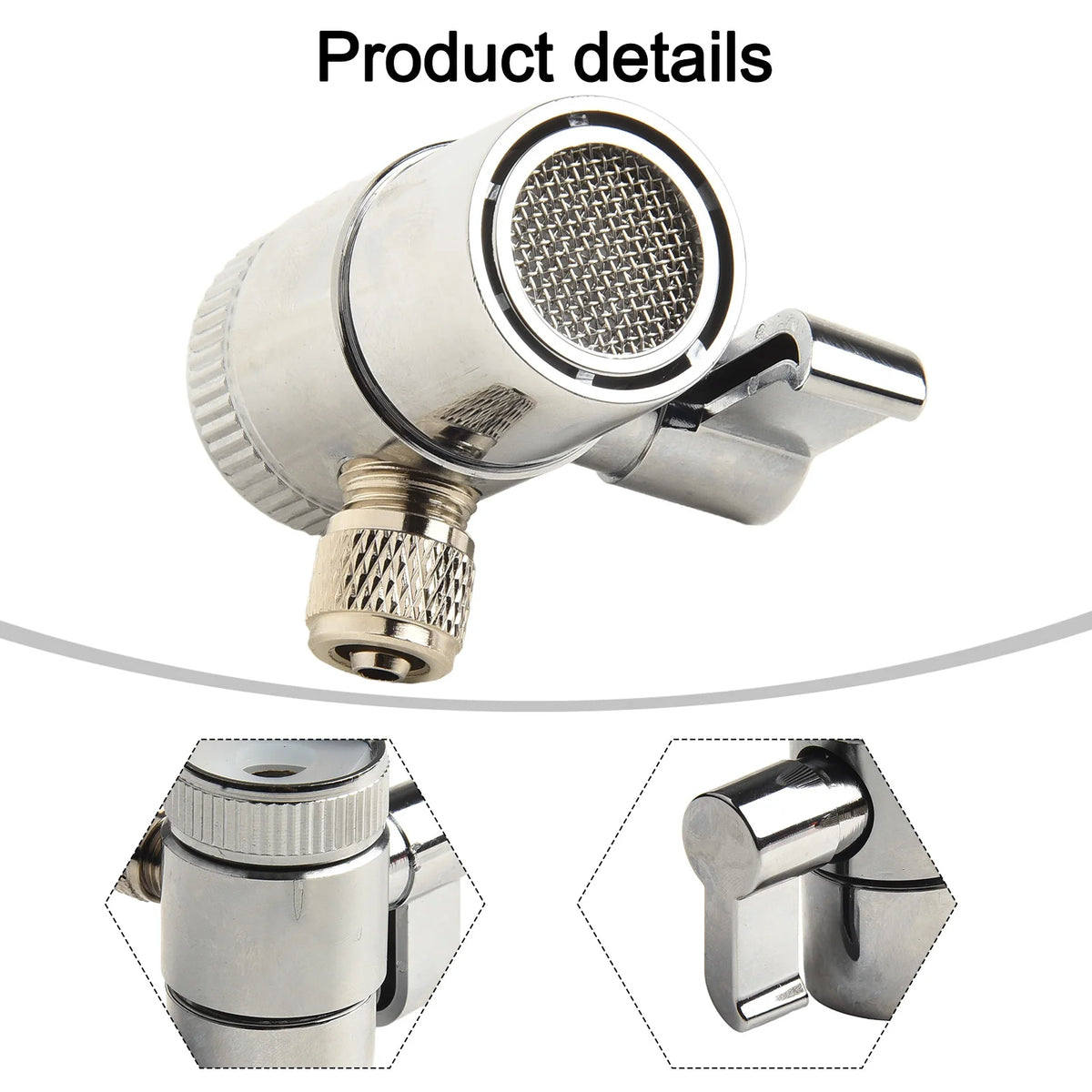 Brass Faucet Diverter Valve – M22 to 1/4" RO Tubing Adapter Faucet Diverter Valve Babs