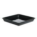 PP Plastic Flower Pot Drip Tray – Deformation-Resistant Saucer Plant Drip Tray Babs black-22.2 x 22.2cm