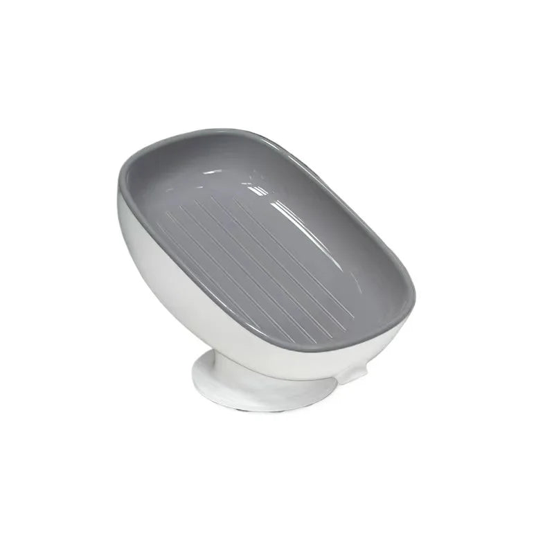 Suction Cup Soap Dish – Self-Draining Non-Slip Soap Holder Soap Dish Babs G