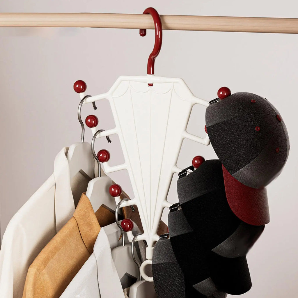 V-Shaped Double-Sided Closet Organizer Hanger | Space Saving Closet Organizer Hanger Babs