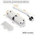 Silent No-Drill Automatic Door Closer – Spring Return Zinc Alloy Door Closer Babs A