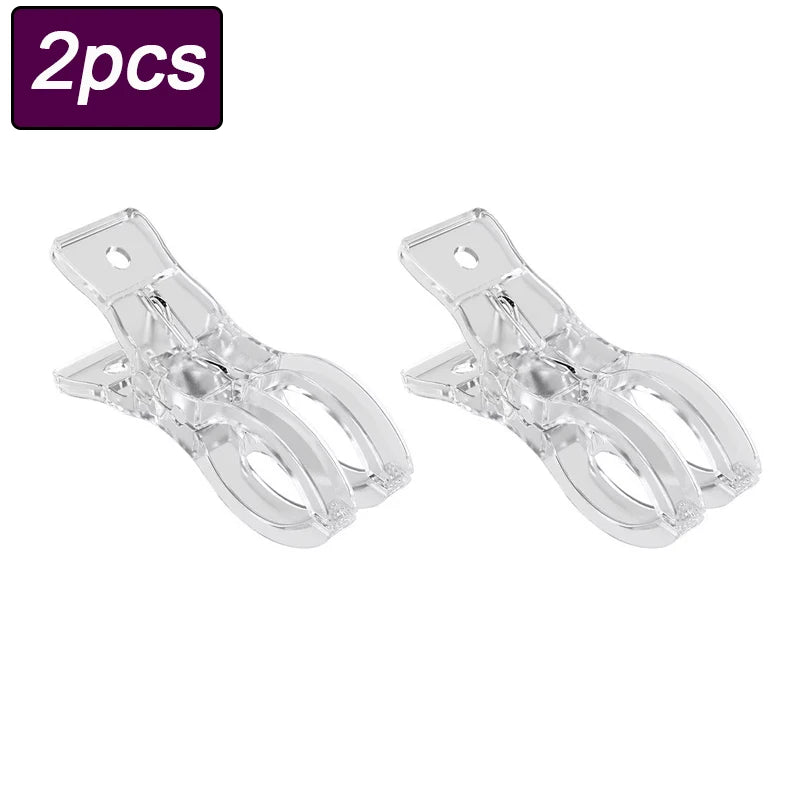 Heavy-Duty Windproof Beach Towel Clips – 2 or 5 Pack Laundry Towel Clips Babs 2pcs