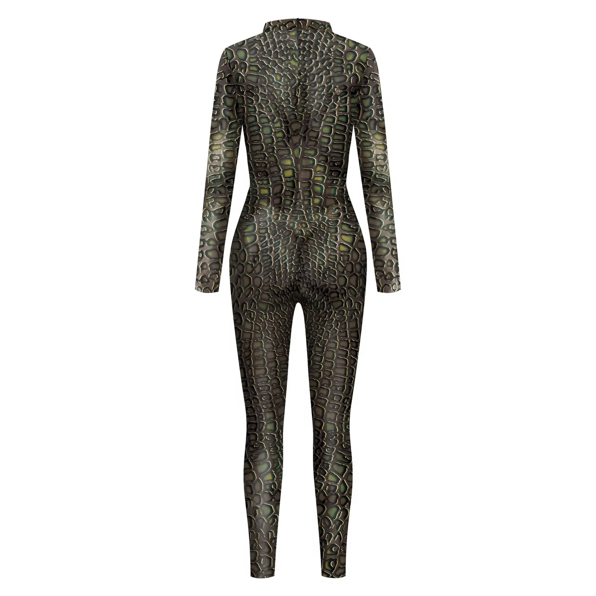 Men's Snake Scale Cosplay Bodysuit Halloween Jumpsuit Cosplay Bodysuit Babs