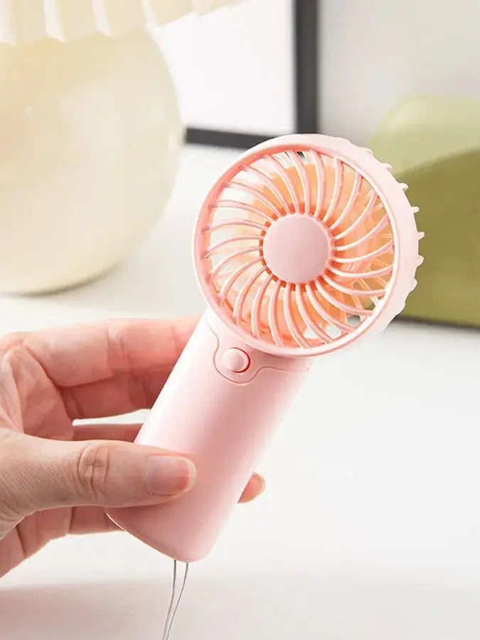 Handheld Mini Fan with Wristband – Portable Battery-Free Desk Fan Handheld Mini Fan Babs