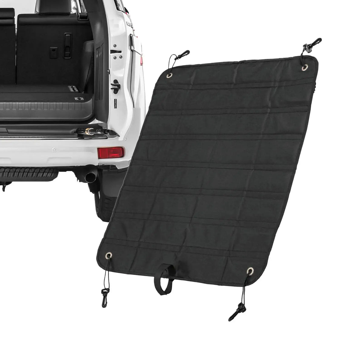 Foldable SUV Trunk Mat & Bumper Guard – Waterproof Cargo Liner Car Trunk Mat Babs