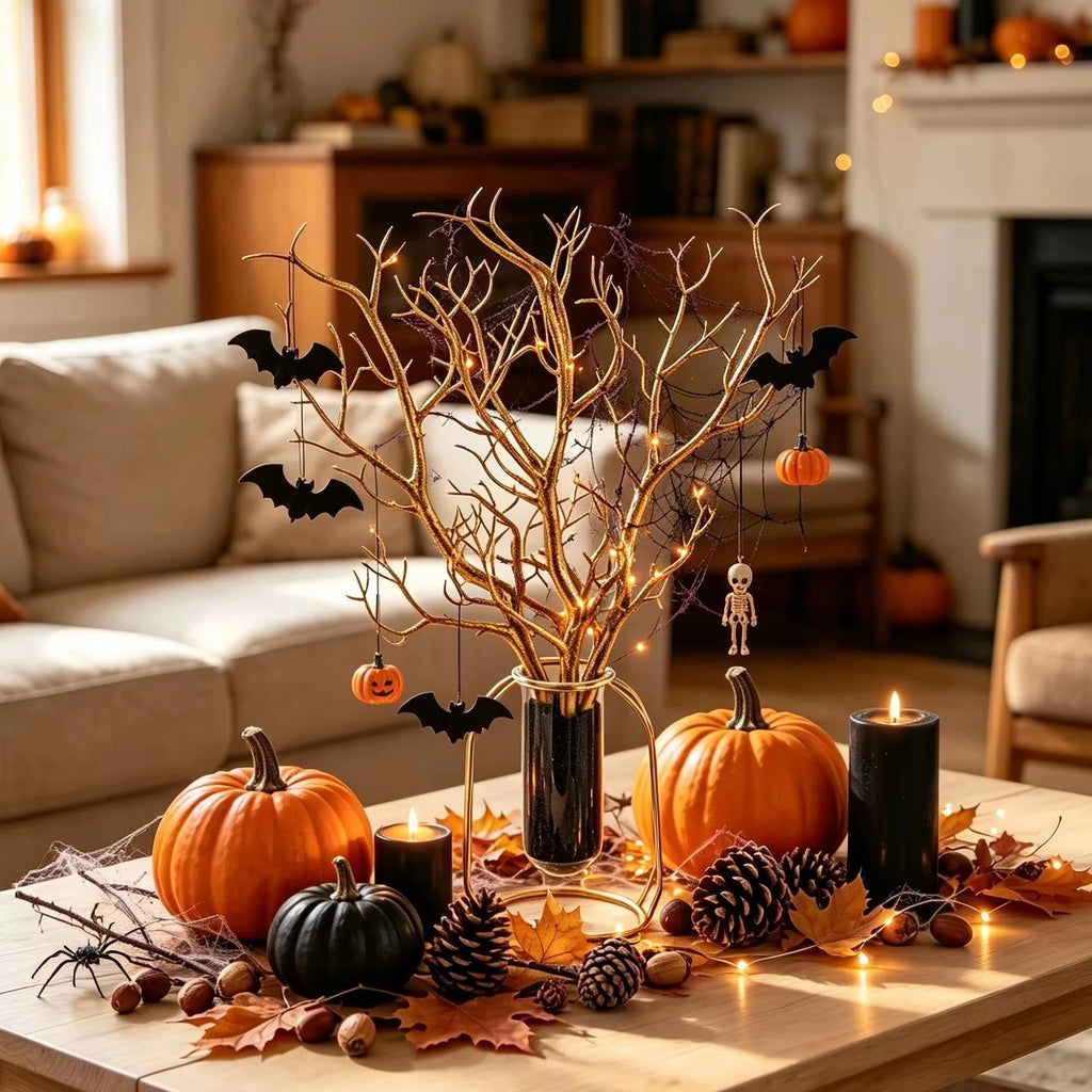 Artificial Bare Twig Branches – Fall & Halloween DIY Decor Artificial Decorative Branches Babs