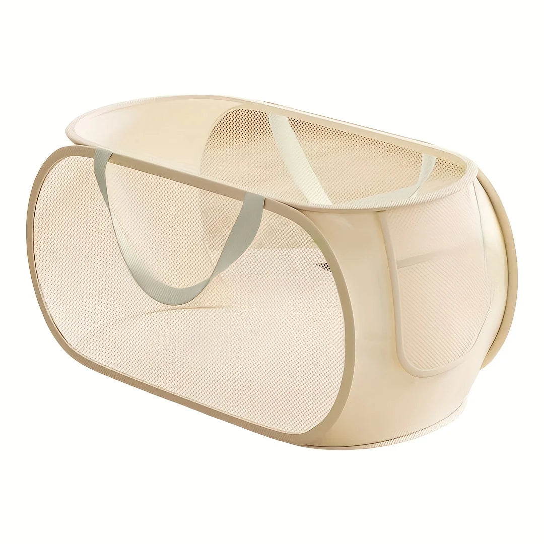 Large Capacity Toy Storage Basket with Divided Compartments Toy Storage Basket Babs Horizontal style