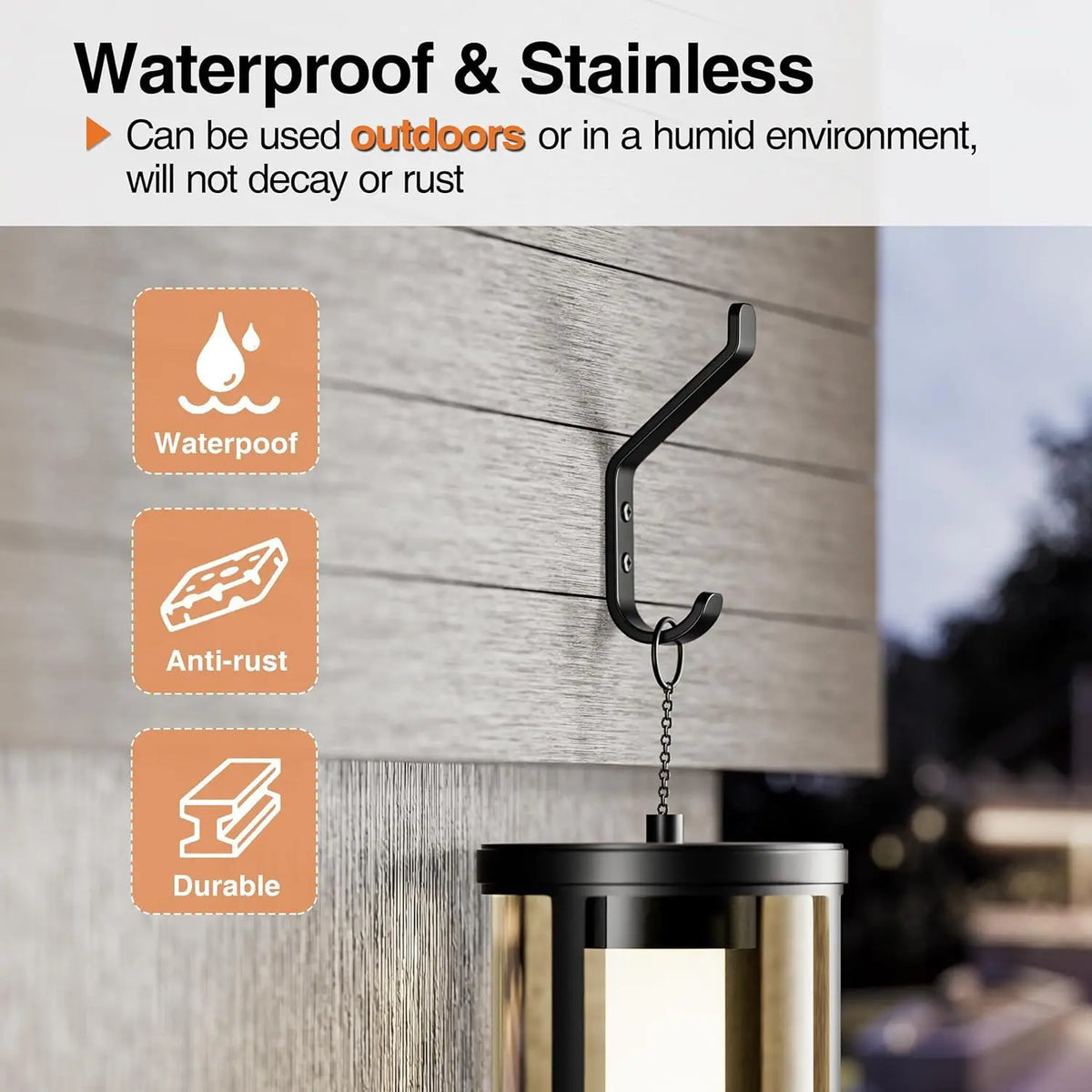 Stainless Steel Wall Hooks – Rust-Resistant Coat & Towel Hook Wall Hooks Babs
