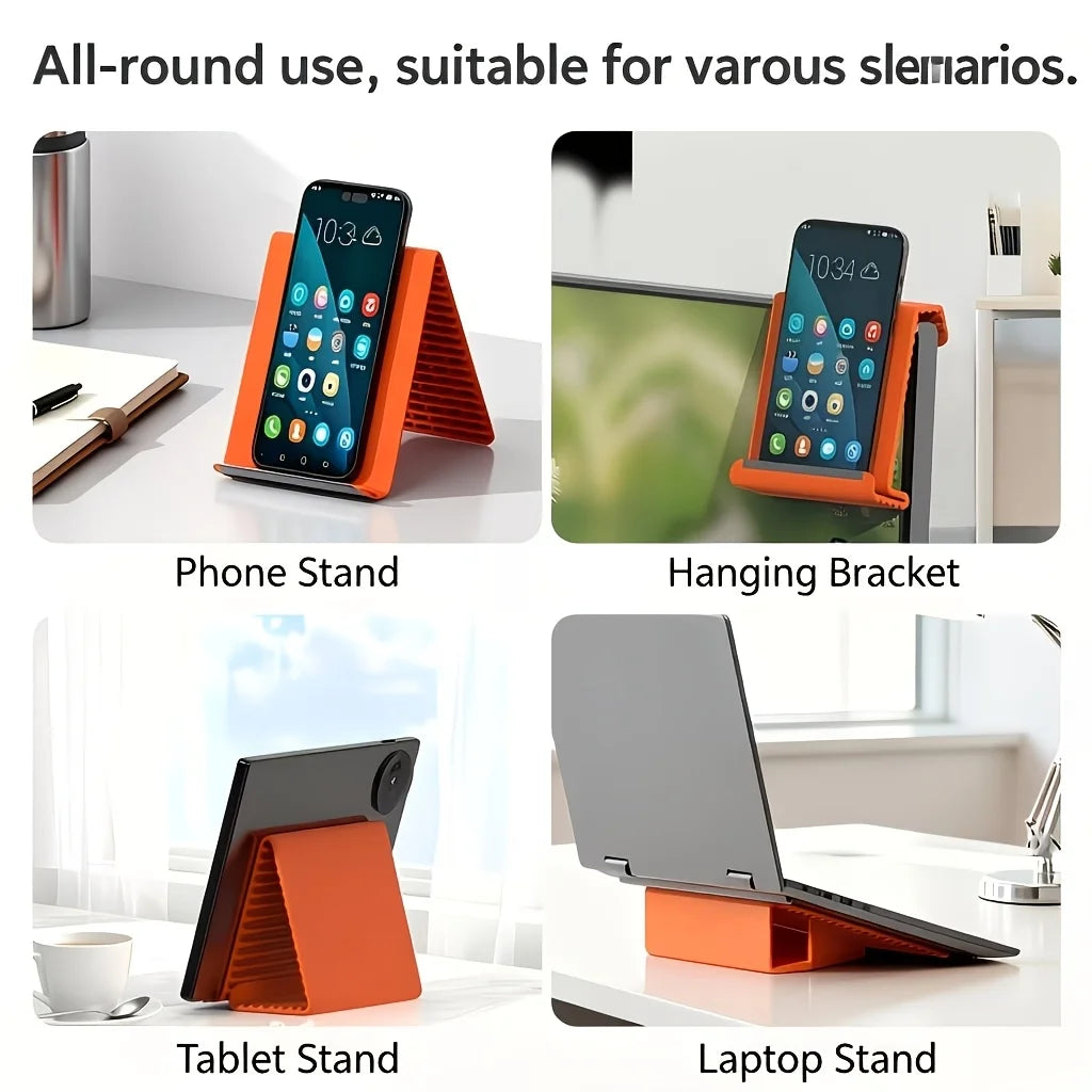 Foldable Silicone Phone Stand – Multi-Angle, Anti-Slip, Portable Phone Stand Babs
