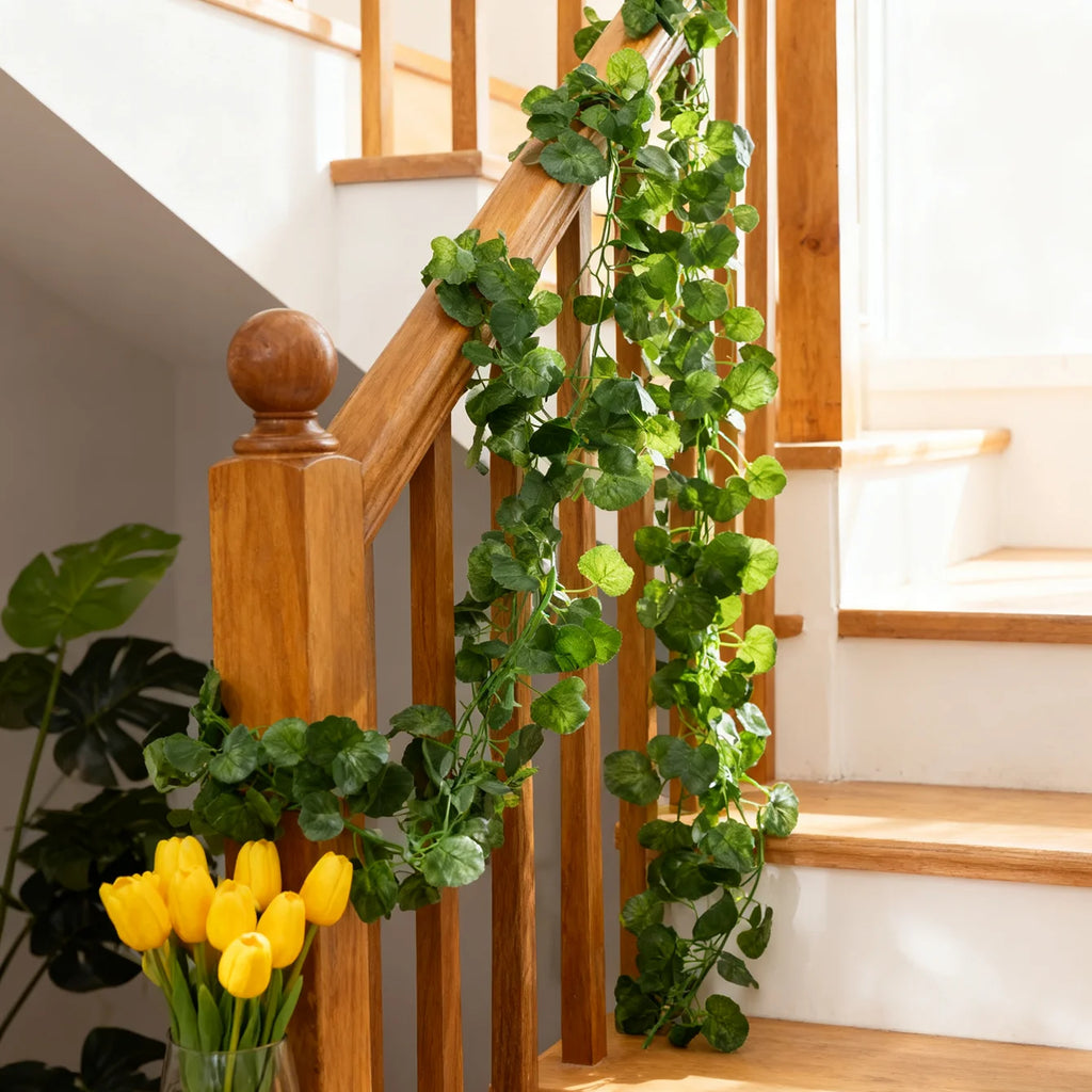 2M Artificial Green Dill Leaf Vine – Wedding & Home Décor Artificial Hanging Vine Babs