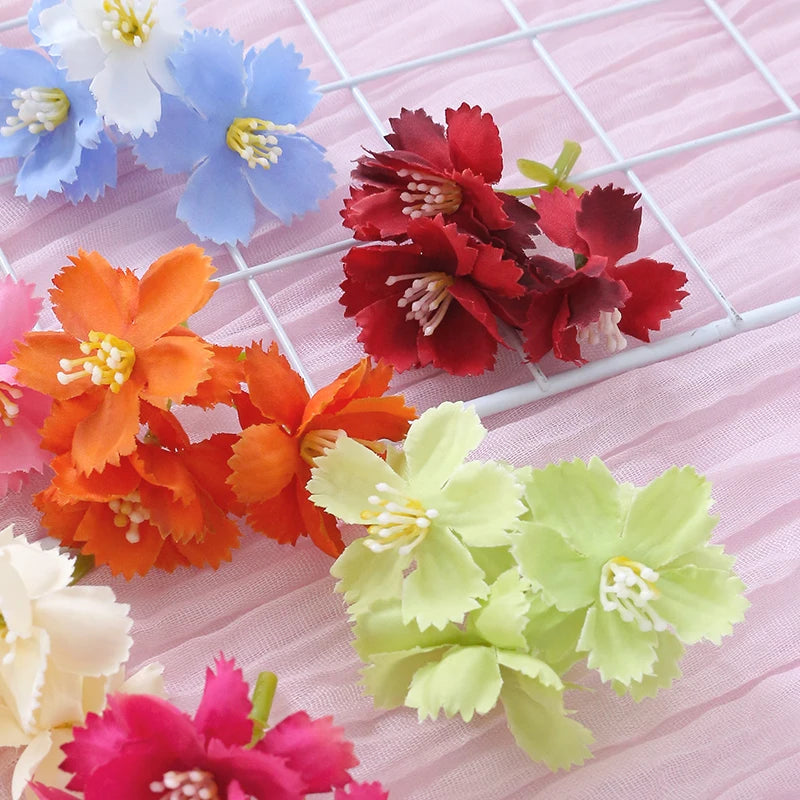 10/20Pcs 7cm Silk Artificial Rose Flower Heads – Wedding & Home Décor Artificial Flower Heads Babs