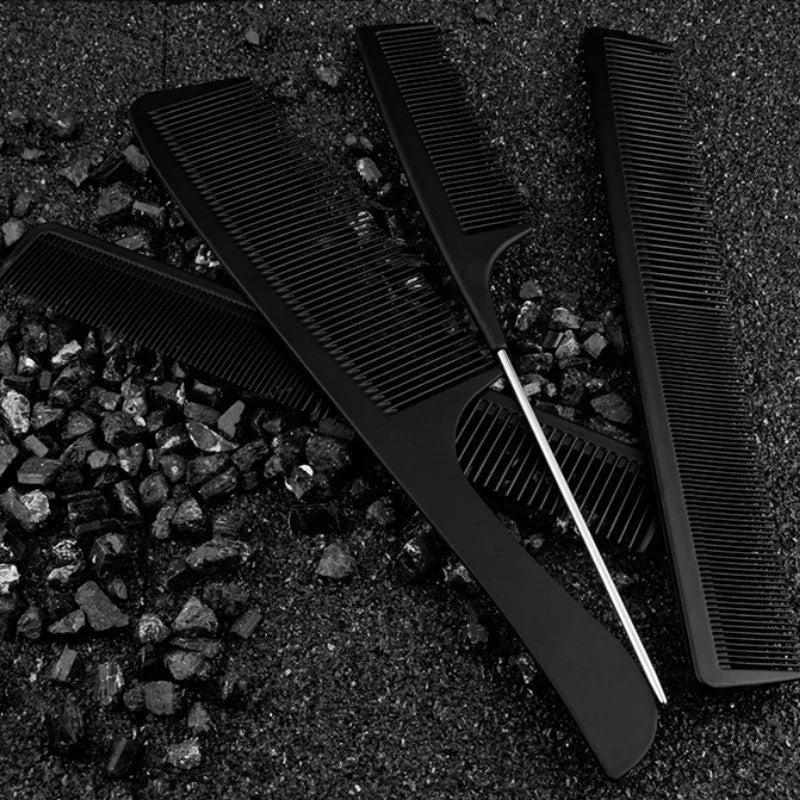 Anti-Static Flat Tail Hair Comb – Heat Resistant Resin Comb Flat Tail Hair Comb Babs