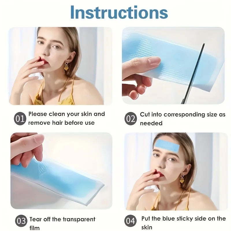 36pcs Cooling Gel Patches – Cuttable Multi-Purpose Cool Pads Cooling Gel Patches Babs