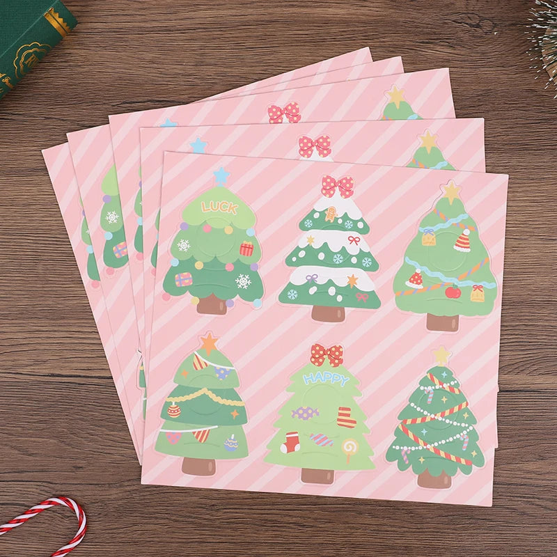 30pcs Christmas Lollipop Holder Cards | Xmas DIY Candy Gift Holiday Party Supplies Babs