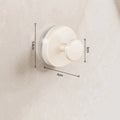Reusable Suction Cup Hooks – Waterproof Bathroom & Kitchen Organizer Suction Cup Hooks Babs White-1pcs