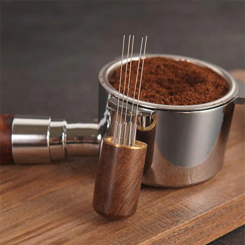 Espresso Coffee Tamper & Powder Distributor Leveler Tool Espresso Tamper Tool Babs