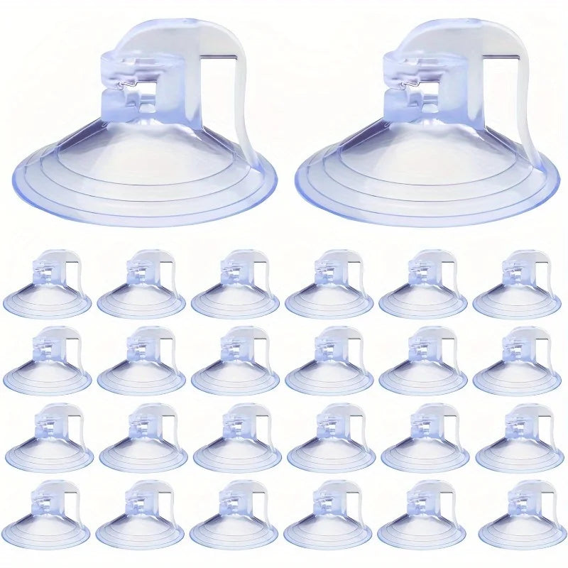 20pcs Car Window Sunshade Suction Cup Hooks – PVC Loop Design Car Suction Cup Hooks Babs