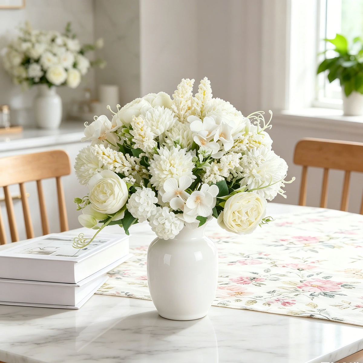 Artificial Peony Bouquet – Silk Flowers for Wedding & Home Decor Artificial Flower Bouquet Babs