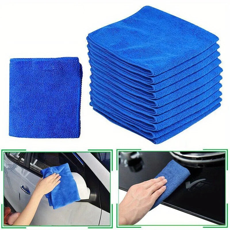 5-Pack Microfiber Car Cleaning Towels – Auto, Glass & Home Microfiber Cleaning Towels Babs