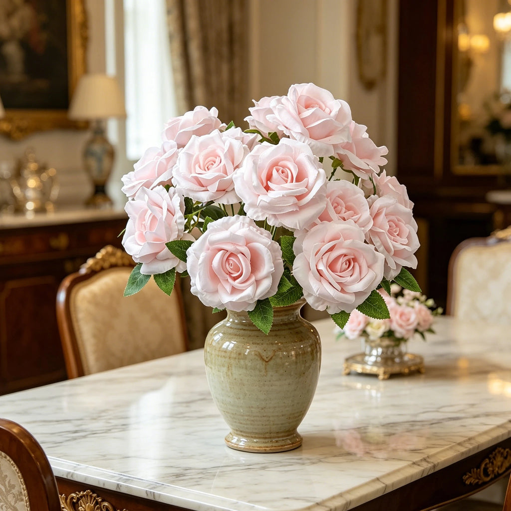Artificial Silk Rose Bouquet – Wedding & Home Decor Artificial Flower Bouquet Babs