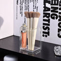 Clear Makeup Brush Holder Organizer – 1/2/3 Slot Vanity Box Makeup Brush Organizer Babs 1 grid