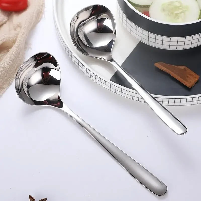 304 Stainless Steel Soup Spoon – Deep & Large Capacity Soup Spoon Babs