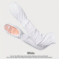 UPF 50+ UV Protection Arm Sleeves – Breathable Quick-Dry Summer UV Protection Arm Sleeves Babs WHITE