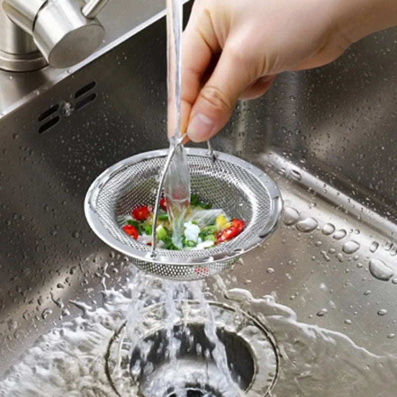 Stainless Steel Sink Drain Filter – Hair & Food Catcher Sink Drain Filter Babs