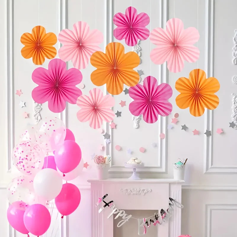 Paper Flower Hanging Decorations – Holiday & Party Décor Paper Flower Decoration Babs