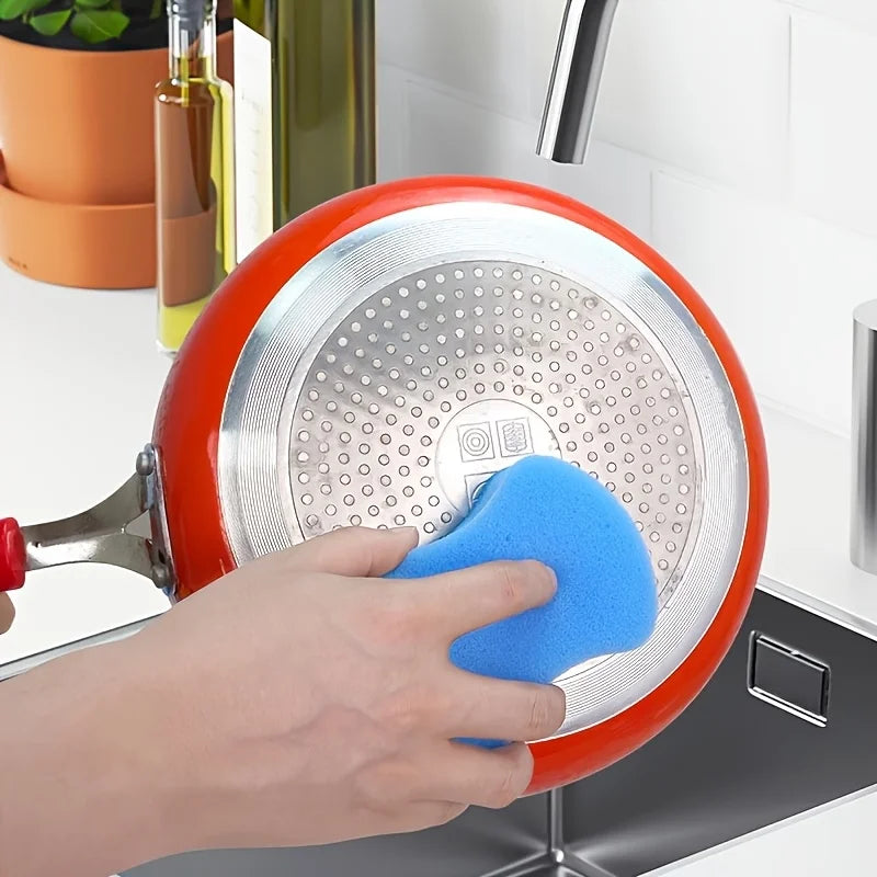 9-Pack Reusable Kitchen Cleaning Sponge Wipes – Chemical-Free Kitchen Sponge Wipes Babs