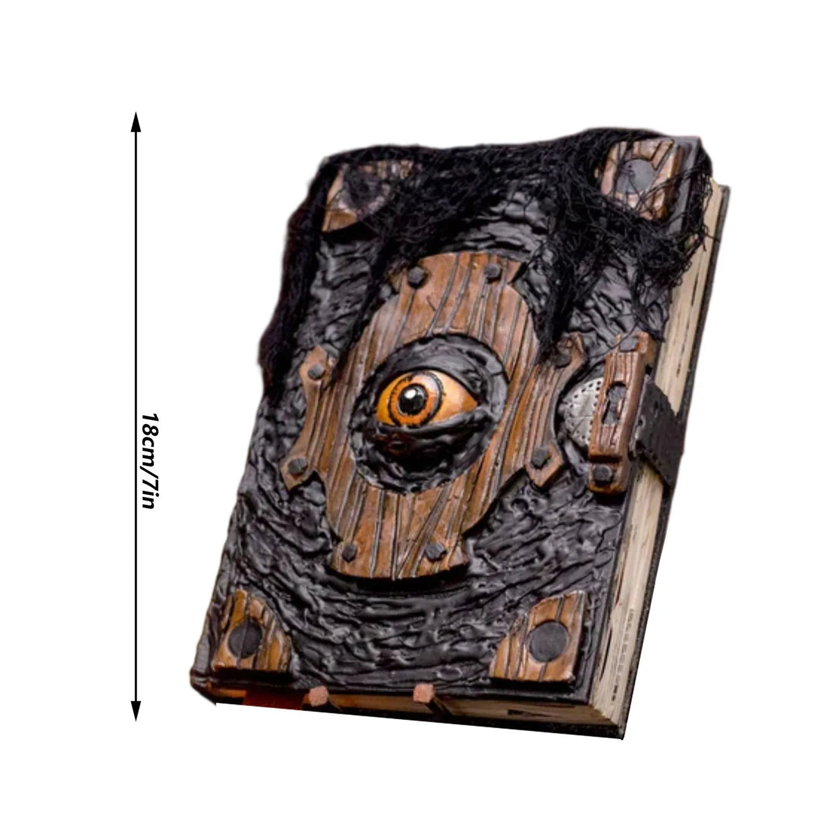 Spell Book Demon's Eye Gothic Horror Prop Decor Ornament Gothic Decor Ornament Babs