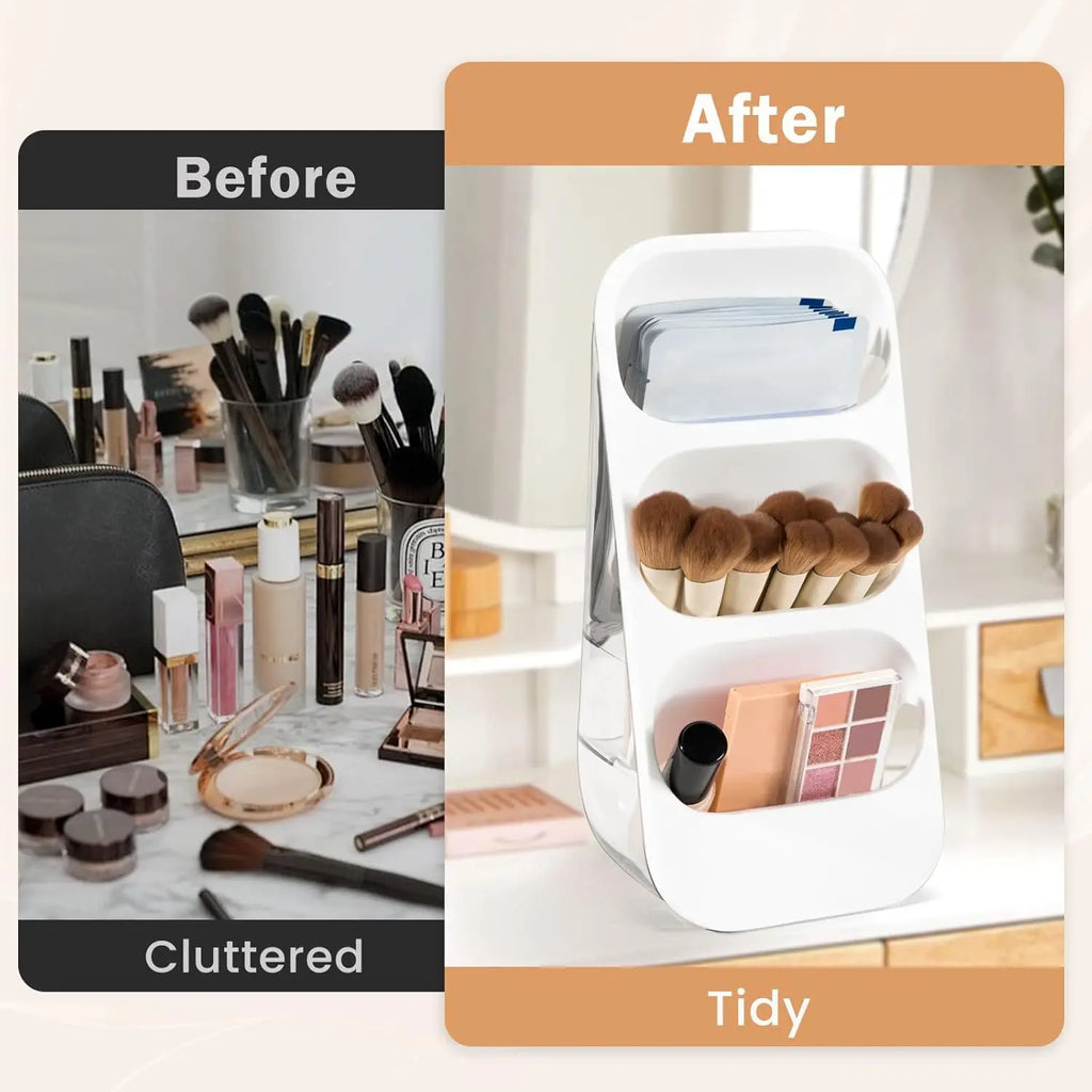 Large Capacity Cosmetics Storage Box & Countertop Organizer Makeup Storage Organizer Babs