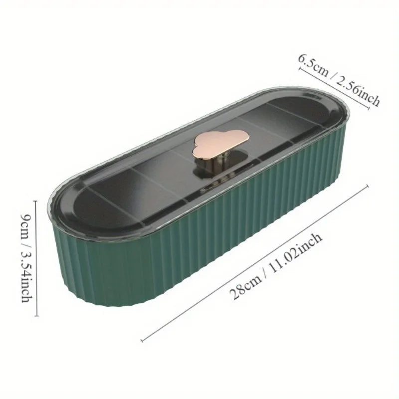Desktop Storage Box with Lid – Cable & Drawer Organizer Desktop Storage Organizer Babs