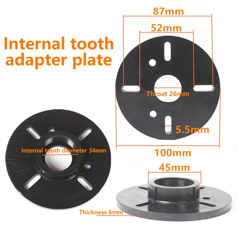 Tweeter Horn Screw Adapter Plate – HiFi Car & Home Audio Speaker Horn Adapter Babs
