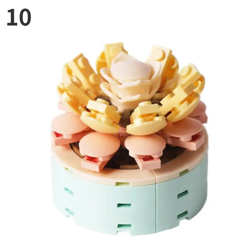 Bonsai Flower Building Blocks Set – DIY Potted Plant Model Kit Building Block Set Babs 10