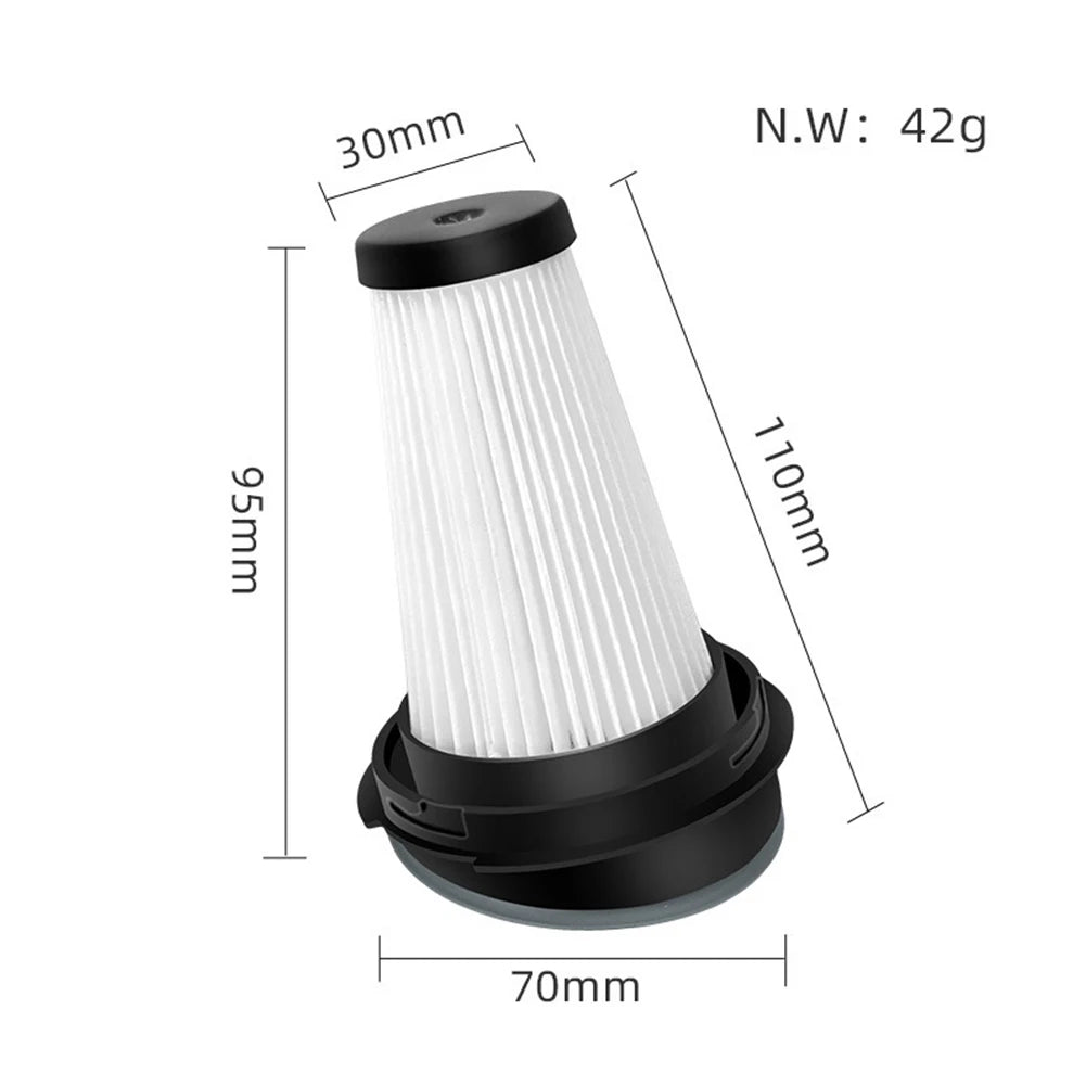 Vacuum Filter for Rowenta RH72 & Tefal TY723 – 3-Pack Vacuum Cleaner Filter Babs