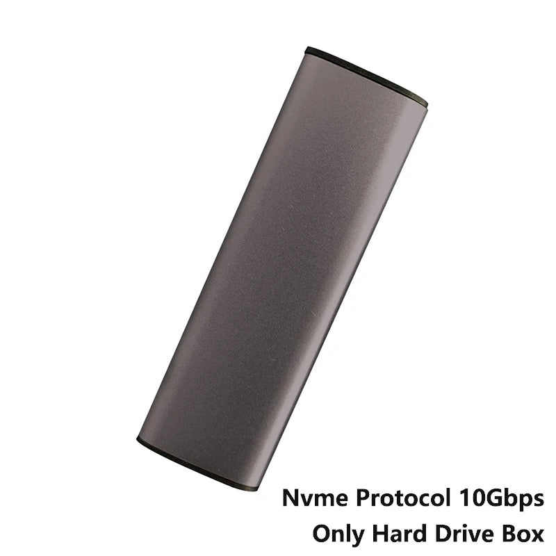 M.2 NVMe SSD Enclosure 10Gbps – NGFF/SATA Aluminum Case SSD Enclosure Babs Nvme 10Gbps