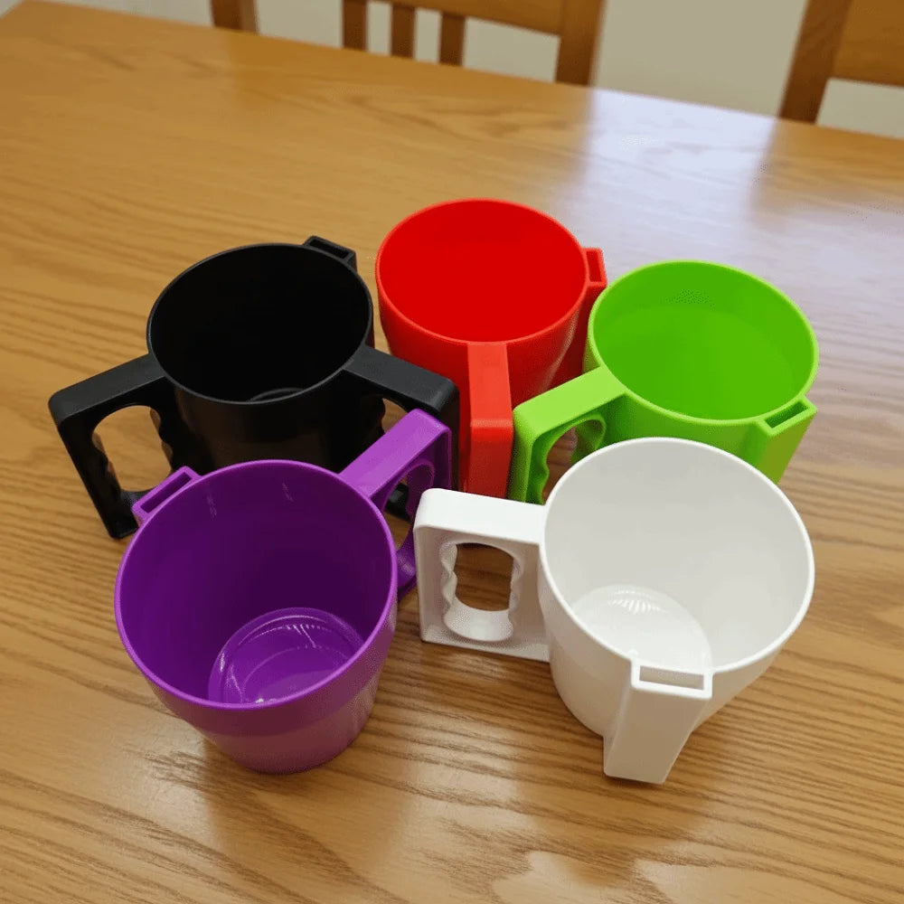 Drip-Proof Ice Cream Cup Holder with Handle & Spoon Slot Ice Cream Cone Holder Babs