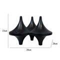 Creative Gyroscope Figurine – Modern Luxury Resin Sculpture Decorative Figurine Babs Black