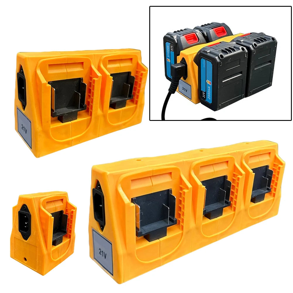 2/4/6 Slot Battery Adapter for BL1830 BL1840 BL1850 BL1860 Battery Converter Adapter Babs