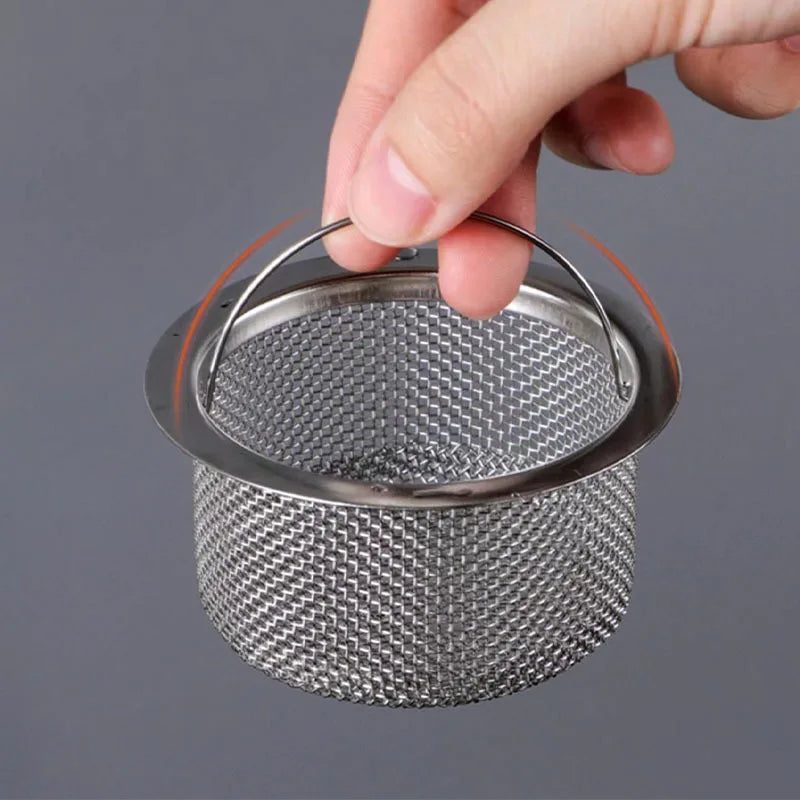 2pcs Stainless Steel Kitchen Sink Strainer & Drain Basket Sink Drain Strainer Babs