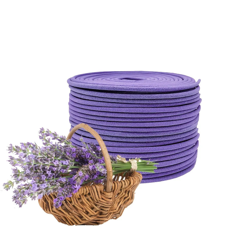 40 Lavender Aromatherapy Coils – Yoga & Air Freshening Aromatherapy Incense Coils Babs