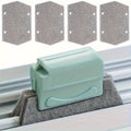 5-Piece Window Cleaning Kit with Plastic Handle & Squeegee Window Cleaning Kit Babs green