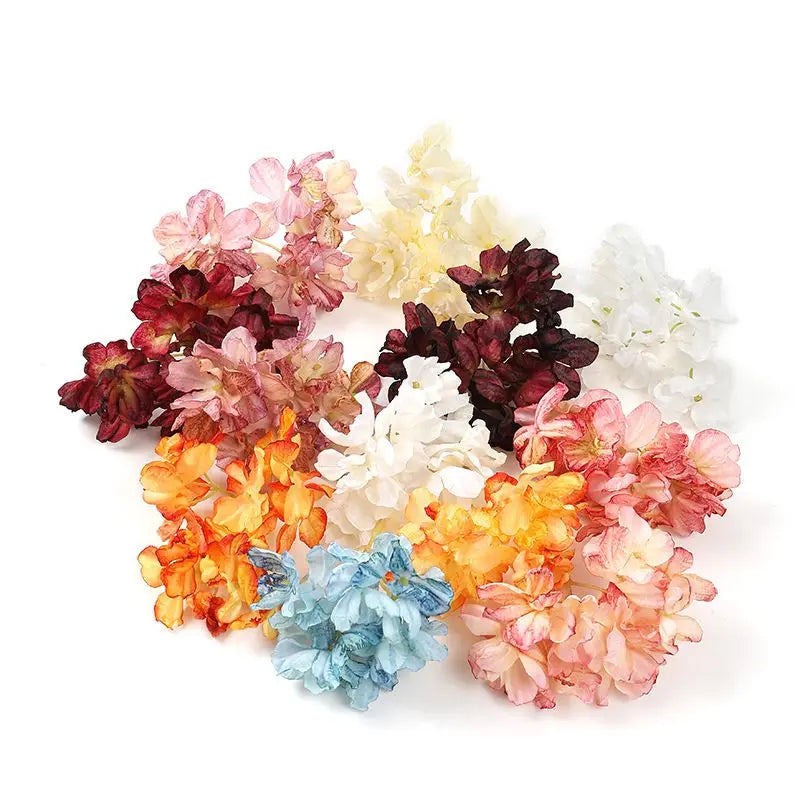 Silk Hydrangea Artificial Flowers for Wedding & Home Decor Artificial Silk Flowers Babs