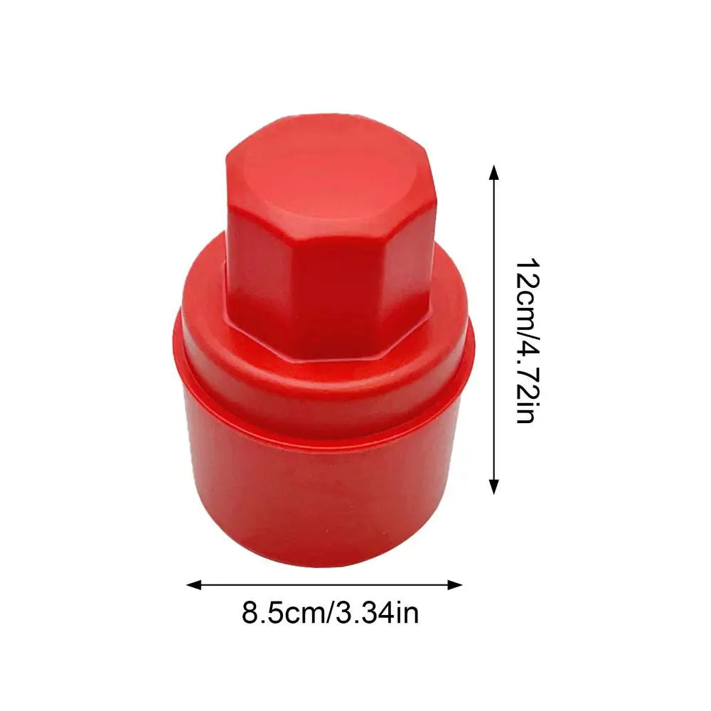 Tire Wax Applicator Sponge with Lid – Car Detailing Pad Tire Applicator Sponge Babs Red