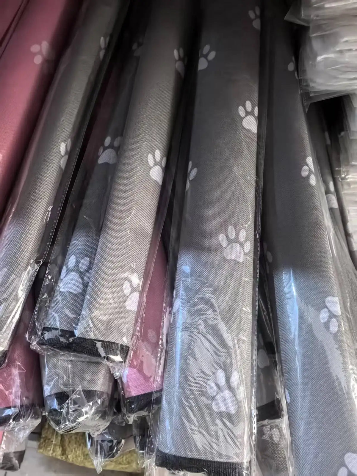 Waterproof Oxford Pet Car Seat Cover – Dog & Cat Protector Mat Pet Car Seat Cover Babs 1Pc-greyA