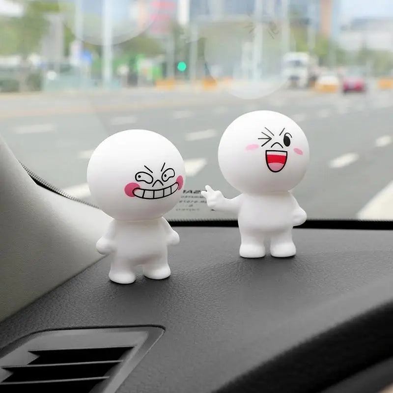 Cute Cartoon Doll Car Dashboard Ornament – Auto Interior Decor Car Dashboard Ornament Babs