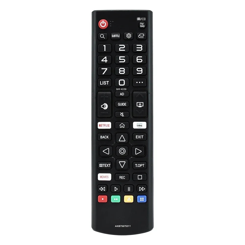 AKB75675311 LG Smart TV Remote – Netflix & Prime Video TV Remote Control Babs black China Mainland