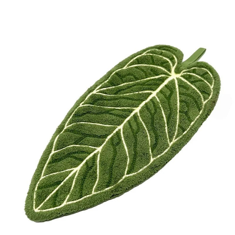 Tropical Leaf Quick-Dry Hand Towel with Hanging Loop Hand Towel Babs Leaves hand towel